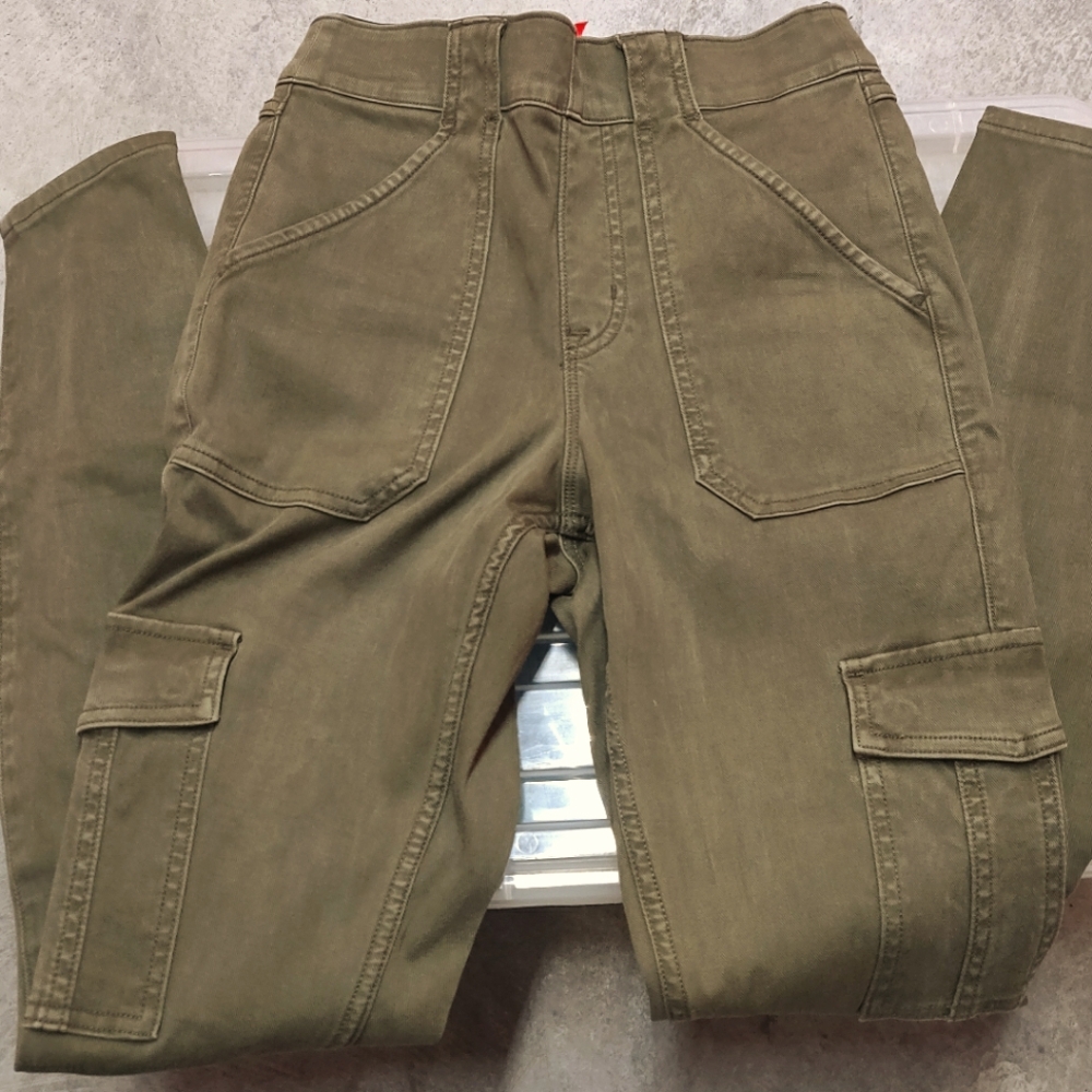 SPANX Dark Olive Pants